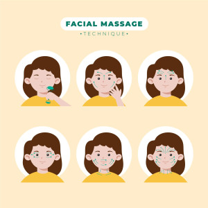 Massage mặt theo chiều nào để chống chảy xệ?