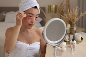 Massage mặt có làm giảm bọng mắt thật không?