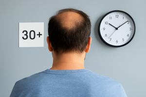 7 sai lầm khiến nam giới dễ rụng tóc hơn sau tuổi 30.