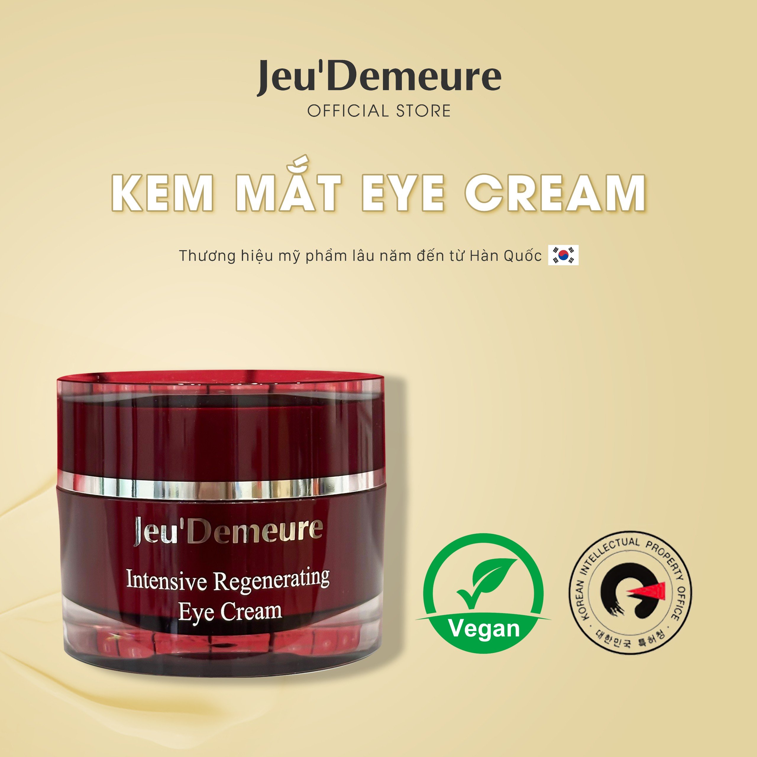 Kem mắt chống lão hóa 30ml - Eyecream Jeu’Demeure